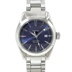 Omega Aqua Terra Navy Steel - Picture 1 of 6