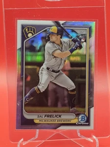 2024 Bowman Chrome - Sal Frelick #23 Refractor /499 (RC) - Picture 1 of 2