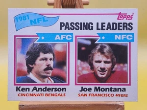 1982 Topps - #257 - Passing Leaders - Ken Anderson - Joe Montana - 49ers  - Bild 1 von 2