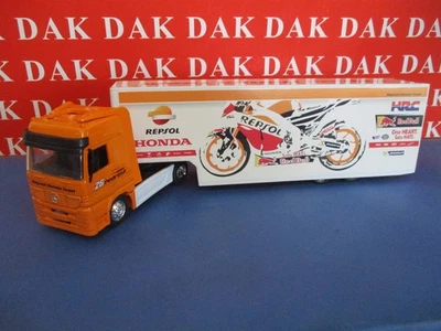 Die cast 1/43 Modellino Camion Truck Mercedes Actros Honda Repsol Team - Immagine 1 di 4