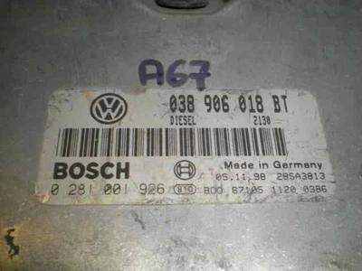 0281001926 CENTRALINA MOTORE / 102016 PER SEAT TOLEDO 1M2 * - Immagine 1 di 4