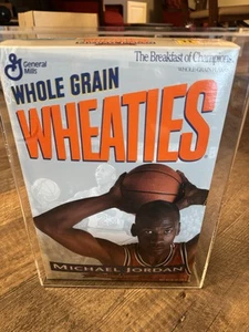 1993 Wheaties MICHAEL JORDAN Collectors Edition 18oz Sealed. Encased Display Box - Picture 1 of 8