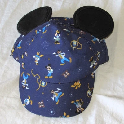 Boné de beisebol novo com etiquetas Disney Parks Mickey Ears 50º aniversário criança O/S - Imagem 1 de 4