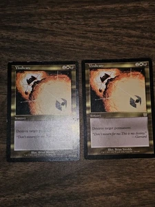 MTG Vindicate - Apocalypse - English - MP x 2 - Picture 1 of 8