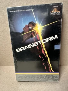Brainstorm (VHS, 1983) Big Box Christopher Walken Sci-Fi Cult Classic Brand New - Bild 1 von 21