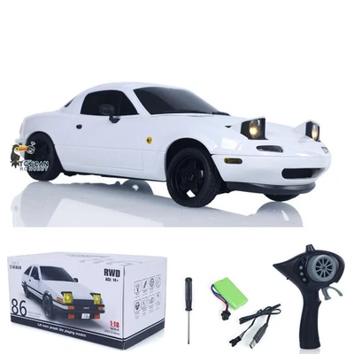 LDRC NX5 1:18 RC Drift Car Toy On Road Vehicle Model LED Battery Motor USB Radio - Image 1 of 4