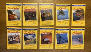 Lot of Ten (10) - National Geographic Driving Guides to America - Bild 1 von 2