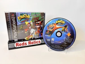 Crash Bandicoot: Warped PS1 Sony PlayStation 1 Complete Black Label Excellent - Picture 1 of 15