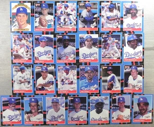 Lote de 50 cartas de los Dodgers 1988 con conjunto de equipo Donruss TODOS LOS 25 CAMPEONES DE LA SERIE MUNDIAL +++ - Imagen 1 de 1