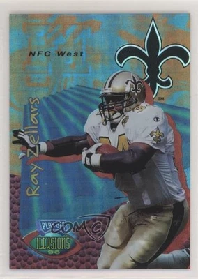 1996 Playoff Illusions Spectralusion Elite Ray Zellars #106 - Image 1 of 2