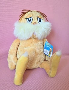 The LORAX Dr Seuss 2005 Kohls Cares For Kids 16" Velvety Soft Plush Toy w/ tags - Picture 1 of 9