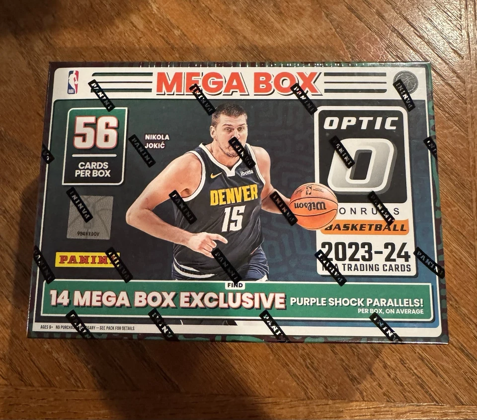 2023-24 Panini Donruss Optic Basketball Mega Box - Target Purple Shock - In Hand - Image 1 of 1