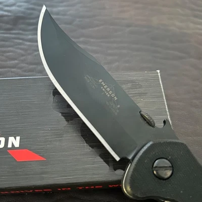 Emerson Knives Appalachian BT, plain black blade s/n 0077, FREE SHIPPING - Image 1 of 4