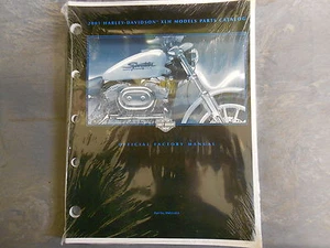 2001 Harley Davidson XLH Models Parts Catalog Manual Factory OEM NEW - Picture 1 of 2