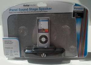 VIVITAR iPANEL SOUND STAGE SPEAKER FLAT PANEL TECHNOLOGY  - Picture 1 of 1