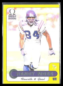 Randy Moss 2000 Pacific Omega #7   SN100   Fourth and Goal Parallel - Picture 1 of 2