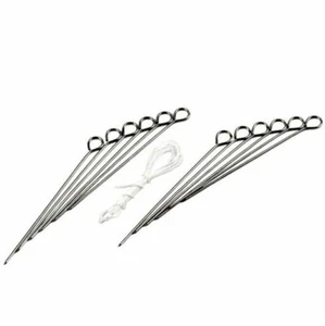 Chef Craft Pollame Carne Trussing Tacchino Kit Allacciatura - con 12 Spilli e 54" Allacciatura - Foto 1 di 2