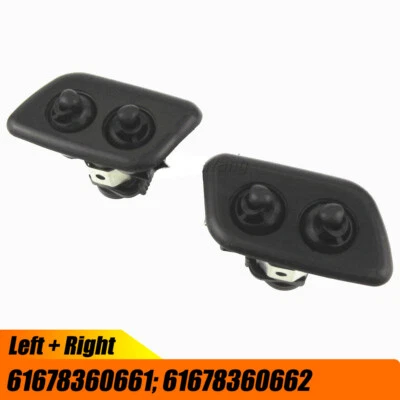 Boquilla pulverizadora lavadora faros izquierda y derecha para BMW E39 525i 528i 530i 540i M5 2000 Foto 1 de 4