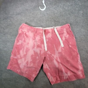Polo Ralph Lauren Shorts Mens 40 Red Bleached Chino Flat Front - Picture 1 of 13