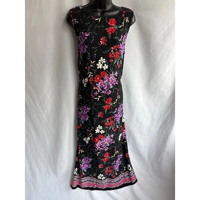 Vestido Maxi Floral Vintage Impressions Workshop Tamanho XL Prairie Retro Cottagecore - Imagem 1 de 4