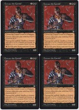 MTG 4X Crovax the Cursed X4 Stronghold Magic - LP