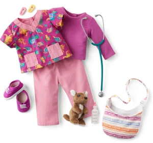 Conjunto de cuidado de la vida silvestre de muñeca American Girl Kira's y conjunto de cuidado Wallaby ~ exfoliantes - Imagen 1 de 1