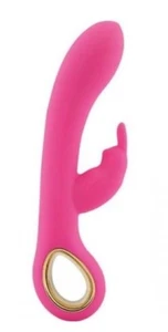 Estimulador Vaginal Doble para Clítoris Vibrador Rabbit de Silicona + - Imagen 1 de 3