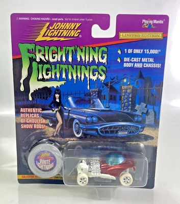 Johnny Lightning WHITE LIGHTNING - 1997 Fright’ning Lightning MYSTERION Series 3 - Image 1 of 4