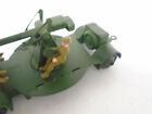 VINTAGE EARLY DINKY TOY MILITARY REPLACEMENT SEATED GUNLAYER #160 ARMY TIN HAT 