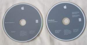 Original Mac Install Discs, MacBook Leopard OS X 10.5.2 - MacBook4,1 Early 2008