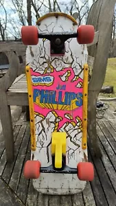 Sims Jeff Phillips Breakout Pro Model Skateboard 80's Original - Picture 1 of 10