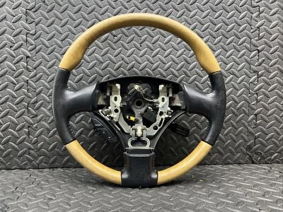 Volante de cuero madera 45100-24304 OEM 2002-2010 Lexus SC430 Z40 Foto 1 de 4