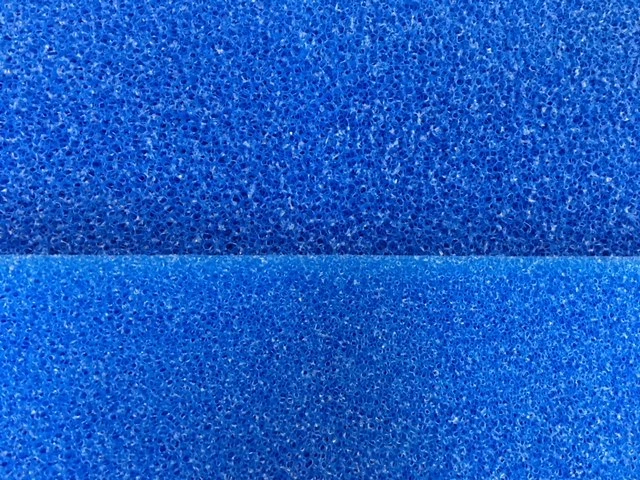 Filter Sponge Filter Mat Blue 50 x 50 x 2cm Coarse/Medium/Fine Pond Aquarium - Image 1 of 1