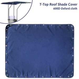 72" Marine Yacht Awning Cloth Boat Sun Shade Canopy Yacht Top Waterproof Set - Picture 1 of 16