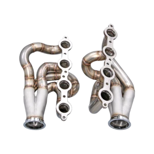 CXRacing Twin Turbo Manifold Headers for 94-04 Chevrolet S-10 S10 LS1 LSx Engine - Picture 1 of 12