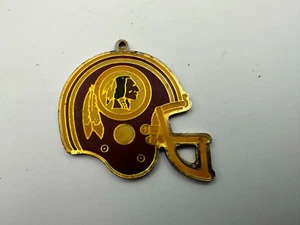 vintage NFL Football Washington Redskins logo helmet keychain pendant - Picture 1 of 3