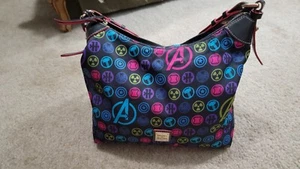 Dooney & Bourke Disney Marvel Avengers Half Marathon Nylon Tote Bag - Picture 1 of 7