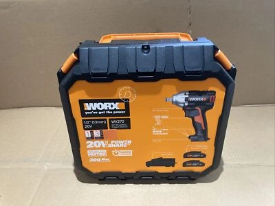 Worx carry case WX272 impact wrench fits drill charger 2 bats CARRY CASE ONLY - Image 1 of 4