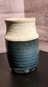 Vintage Handgeworfene KUNSTKERAMIK VASE Künstler SIGNIERT 1988 - Bild 1 von 16