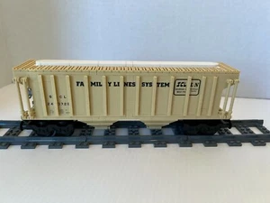 Custom LEGO Train Flat Sided Covered Hopper Car MOC - PDF Instructions Only - Picture 1 of 11
