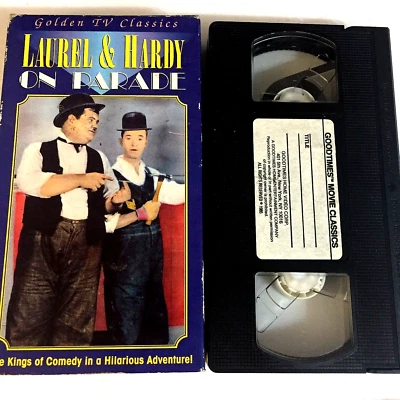 Laurel & Hardy on Parade VHS Tape Ships With Tracking - Image 1 of 2