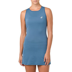 ASICS Women's Racerback Azure Tennis Performance Dress 154421.431 NEW