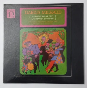 Darius Milhaud Le Boeuf Sur Toit La Creation Du Monde vinyl record Tested - Foto 1 di 10
