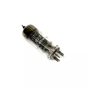 6X4 CV493 EZ90 Black Plate Square Getter NOS Brimar UK Valve Tubes - Picture 1 of 2