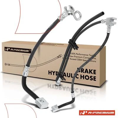 Manguera hidráulica de freno trasera 2 piezas para Ford E150 2004-2006 E150 Club Wagon 2004-2005 Foto 1 de 4