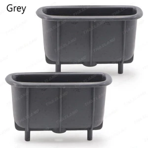 For Toyota Migthy-X Tiger Hilux 1988 04 Pair Gray Inner Door Cup Box Handle - Picture 1 of 8