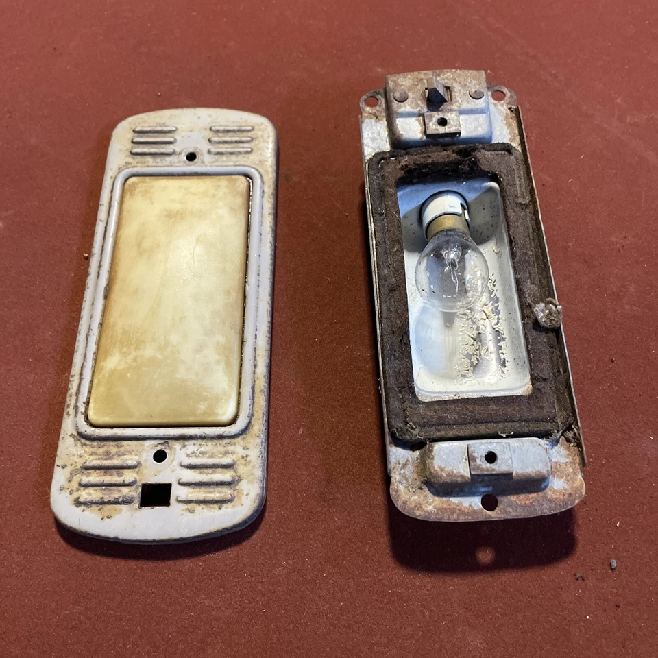 Chevrolet GMC Truck 1947-1954 lente de cristal luz domo 48 1949 1950 1951 1952 1953 Foto 1 de 3