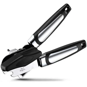 Manual Stainless Steel Can Opener & Bottle Opener - Multi Function Kitchen Tool - Picture 1 of 6