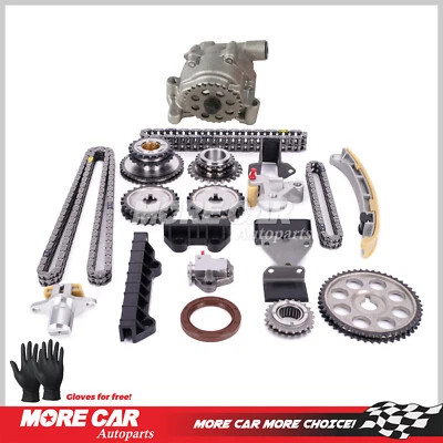 Kit de cadena de distribución bomba de aceite para Suzuki Grand Vitara Chevrolet 1999-2006 2,5 L 2,7 L Foto 1 de 4