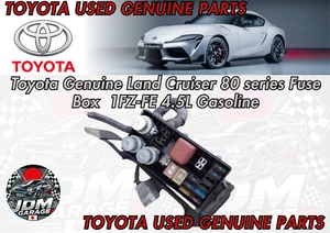 Toyota Genuine Land Cruiser 80 series Fuse Box  1FZ-FE 4.5L Gasoline - Picture 1 of 6